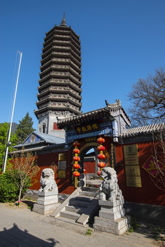 北京通州 佑胜教寺 燃灯塔