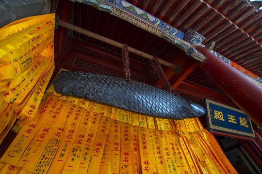 北京潭柘寺 石鱼