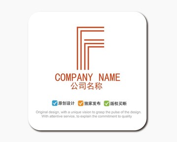 F字母LOGO標(biāo)志