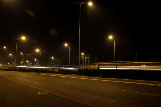 城市公路夜景