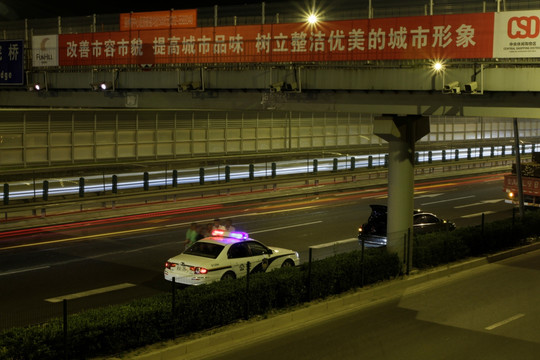 城市公路夜景