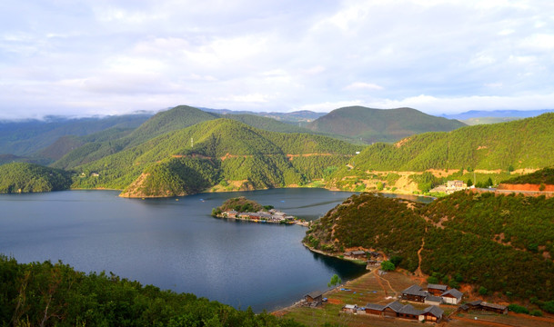 泸沽湖里格半岛