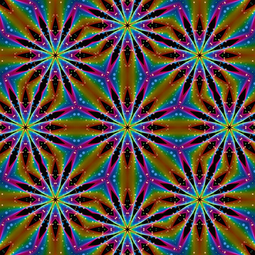 唯美拼花花型 無分層
