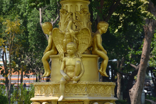 曼谷公园雕塑