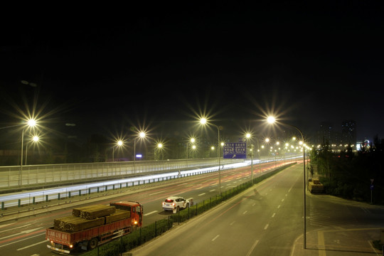 城市公路夜景