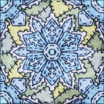 復(fù)古裝飾畫