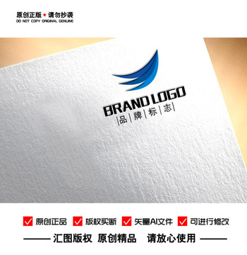 原创抽象凤凰LOGO