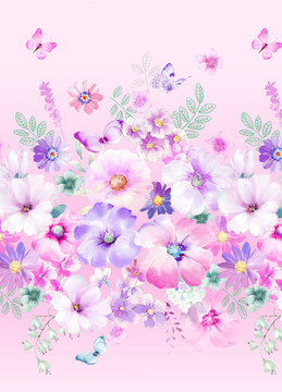 手繪花