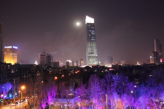 沈阳夜景 城市夜景