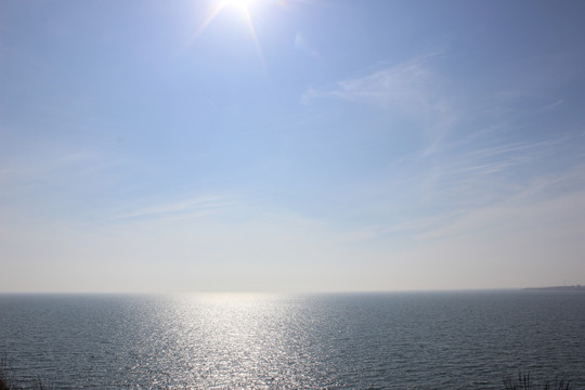 鲅鱼圈 海边 海水 蓝天