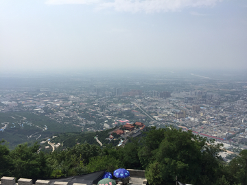 骊山望临潼全景 