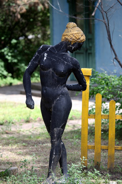 雕塑 美女 裸女 裸体