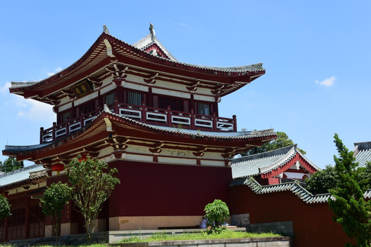 福建莆田南少林寺庙