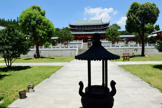 福建莆田南少林寺庙