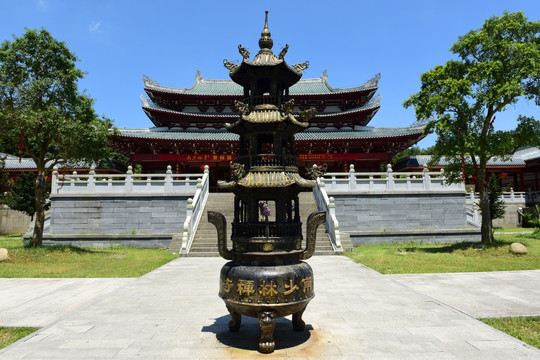 福建莆田南少林寺庙