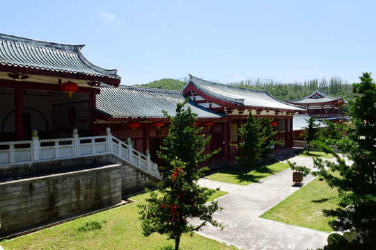 福建莆田南少林寺庙