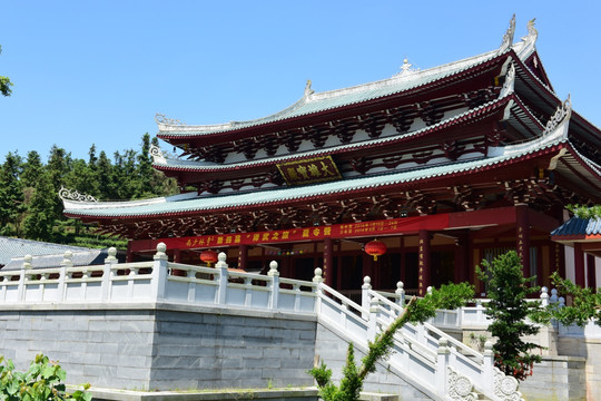 福建莆田南少林寺庙