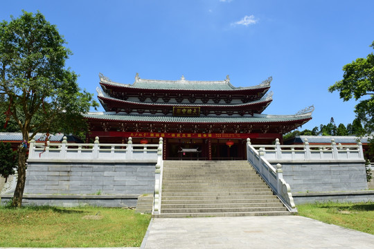 福建莆田南少林寺庙