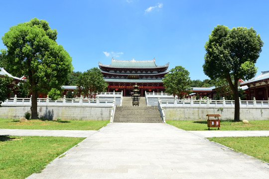 福建莆田南少林寺庙