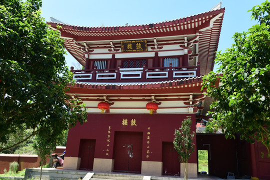 福建莆田南少林寺庙建筑