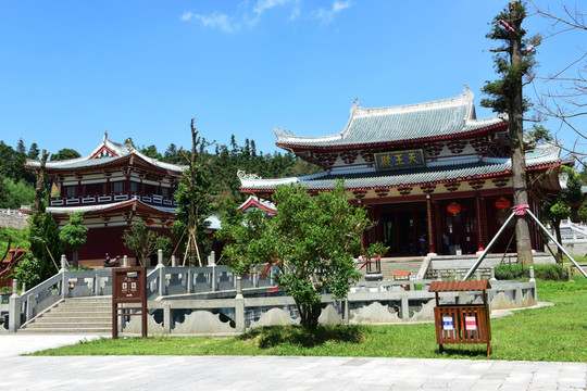 福建莆田南少林寺庙建筑