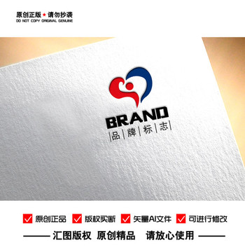 原创爱心科技地产LOGO