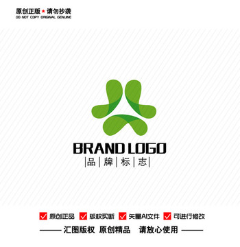 原创三叶LOGO