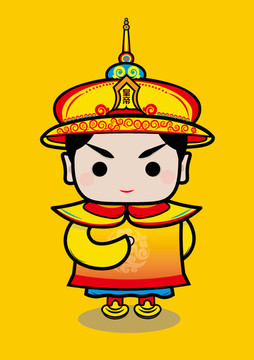 Q版卡通插畫頭像