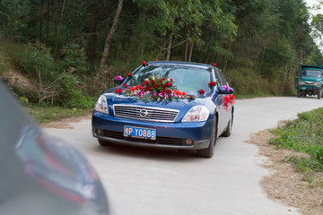 婚礼花车 婚庆车