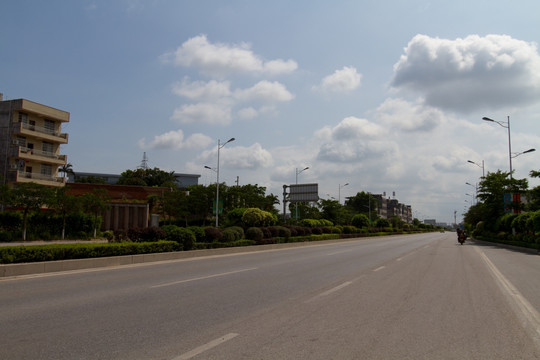 钦州风景 马路