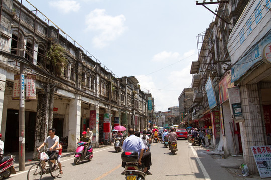 钦州 老街 街景