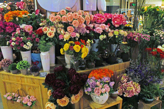 鲜花卖花店