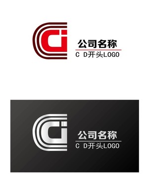 C D开头LOGO