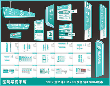 医院导示牌