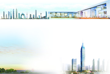 中国著名高建筑群