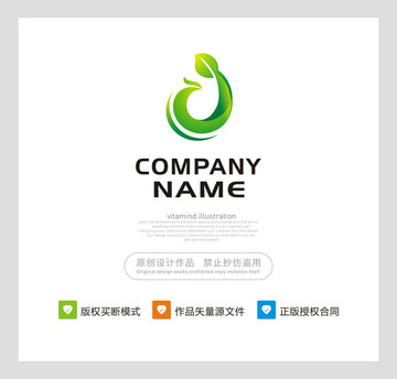 鳳凰 葉子 LOGO