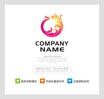 鳳凰 花 lOGO