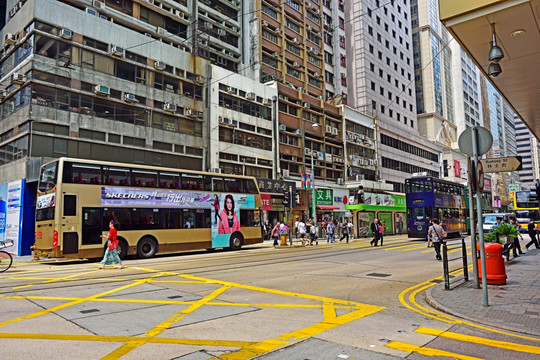 香港街景 香港街头