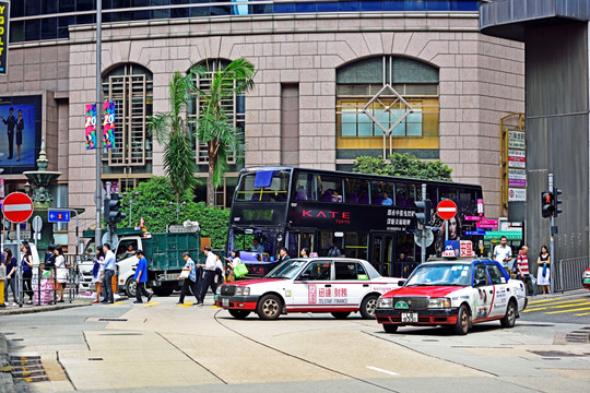 香港街景 香港中环