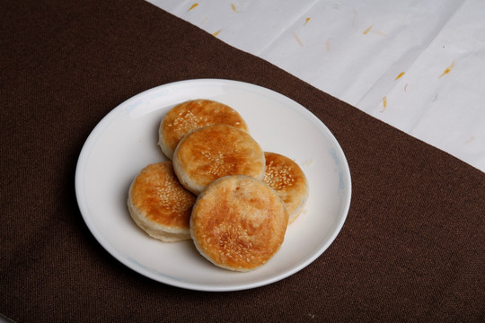 馅饼 酥饼 芝麻饼 食品 糕点