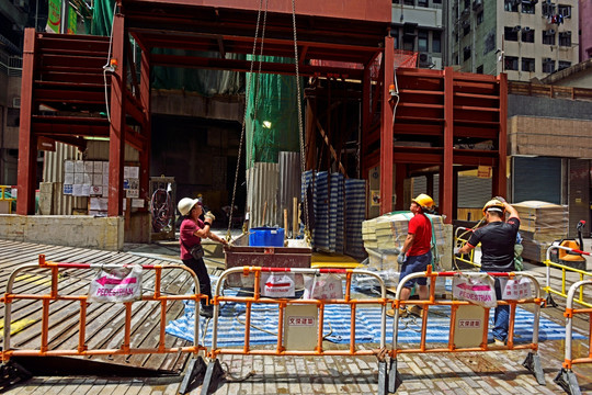 香港街景 香港建筑工