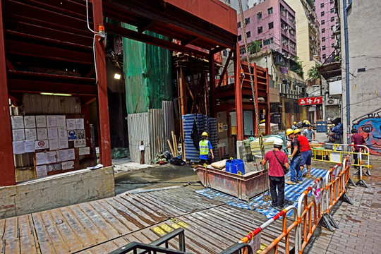 香港街景 香港建筑工