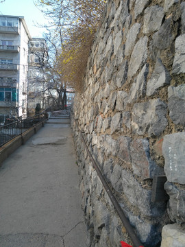 岁月石头墙