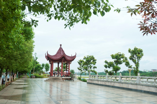 园林建筑风景