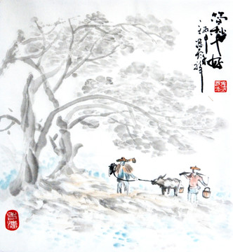 原創(chuàng)寫意畫