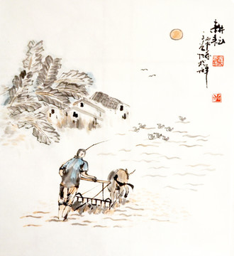 原創(chuàng)寫意畫
