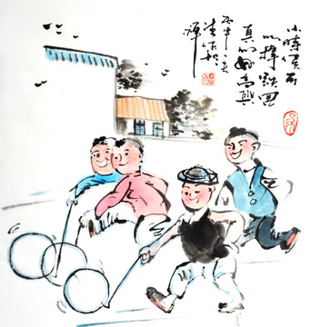 原創(chuàng)寫意畫