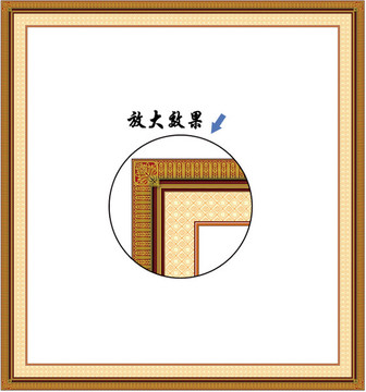 金絲畫框