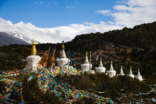 云南,德钦县,香格里拉,梅里雪山,