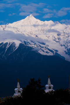 云南,德钦县,香格里拉,梅里雪山,